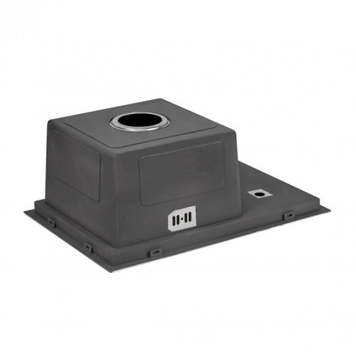 Кухонная мойка с крышкой и омывателем Qtap DC5638 Satin 3.0/1.2 мм (QTDC56383012)