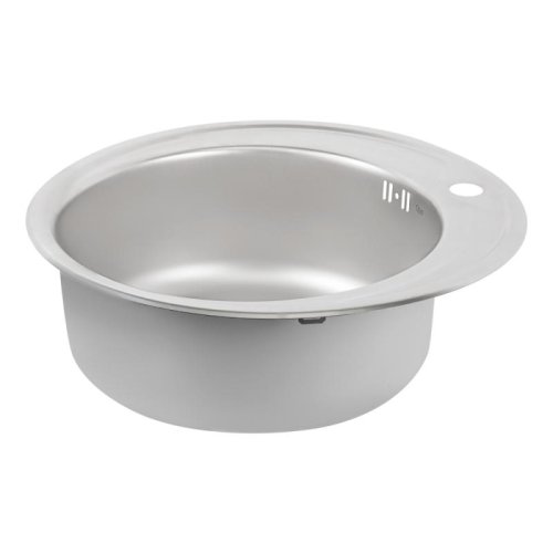 Кухонна мийка Qtap D510 Satin 0,8 мм (QTD510SAT08)