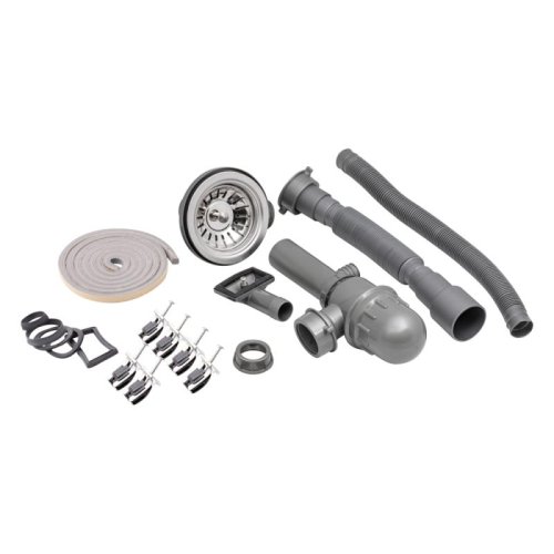 Кухонна мийка Qtap D510 Satin 0,8 мм (QTD510SAT08)