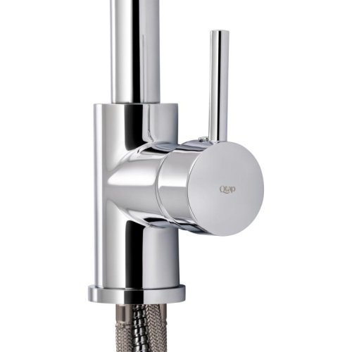 Смеситель для кухни с выдвижным изливом Qtap Kuchyne 91107FC