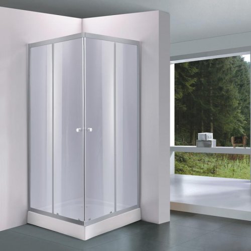 Душова кабіна Lidz Wawel SC90x90.SAT.LOW.GR (LWASC9090SATLOWGR)