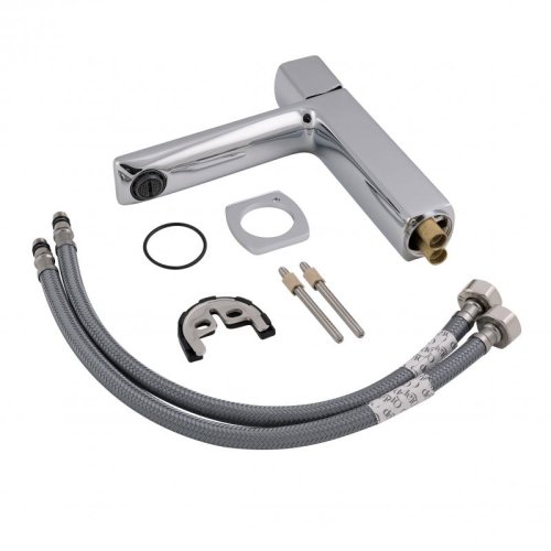 Смеситель для умывальника Qtap Krychle 1852104C