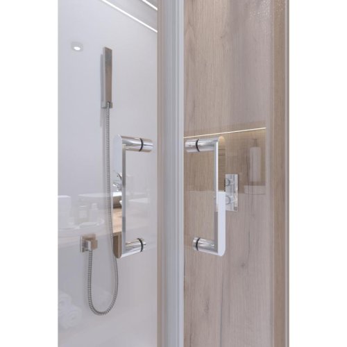 Набір Q-tap душова кабіна Taurus CRM1099SC6 Clear + піддон Unisquare 309915 (TAUCRM1099SC6UNIS309915)