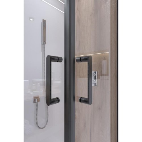 Набір Q-tap душова кабіна Taurus BLA1099SC6 Clear + піддон Unisquare 309915 (TAUBLA1099SC6UNIS309915)