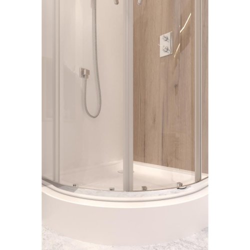 Набор Q-tap душевая кабина Taurus CRM1011AC6 Clear + поддон Uniarc 301115 (TAUCRM1011AC6UNIA301115)