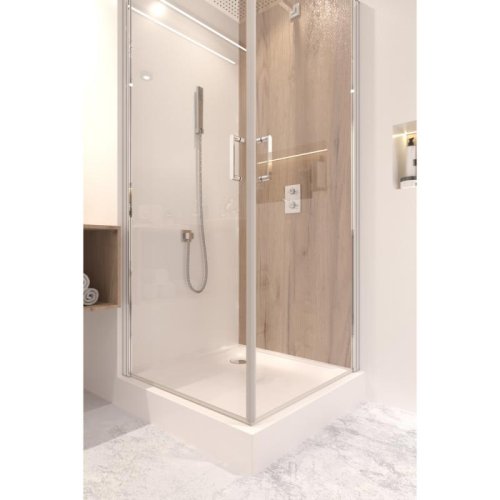 Набір Q-tap душова кабіна Gemini CRM1099SC6 Clear + піддон Unisquare 309915 (GEMCRM1099SC6UNIS309915)