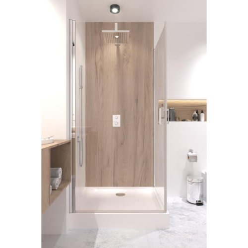 Набор Q-tap душевая кабина Gemini CRM1018RC6 Clear + поддон Unirect 301815 (GEMCRM1018RC6UNIR301815)