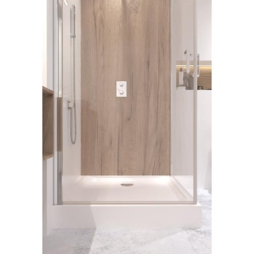 Набор Q-tap душевая кабина Gemini CRM1018RC6 Clear + поддон Unirect 301815 (GEMCRM1018RC6UNIR301815)