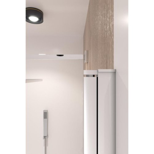 Набор Q-tap душевая кабина Gemini CRM1018RC6 Clear + поддон Unirect 301815 (GEMCRM1018RC6UNIR301815)