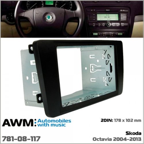Рамка переходная AWM 781-08-117 Skoda Octavia