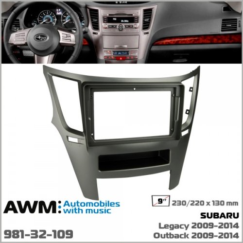 Рамка перехідна AWM 981-32-109 Subaru Legacy, Outback