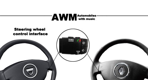 Адаптер кнопок на руле для Dacia AWM DA-1200