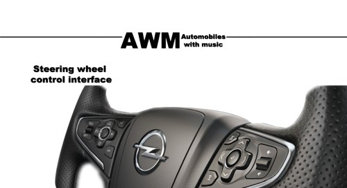 Адаптер кнопок на руле для Opel AWM OP-9811