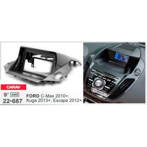 Рамка переходная Ford C-Max, Kuga, Escape Carav 22-687