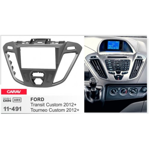 Рамка переходная Ford Transit Custom, Tourneo Custom Carav 11-491