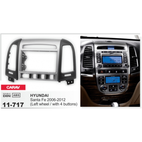 Рамка перехідна Hyundai Santa Fe Carav 11-717