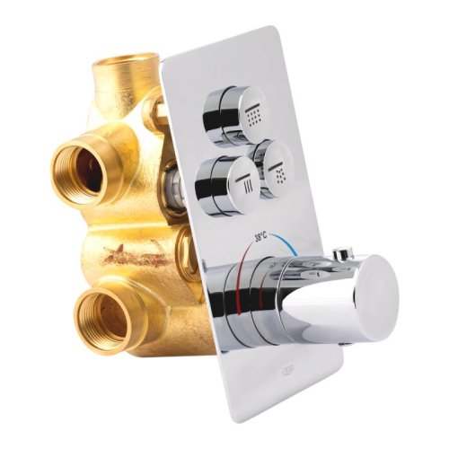 Змішувач прихованого монтажу Qtap Votice 6443T105NKC