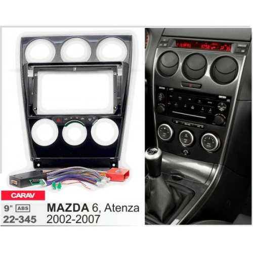 Рамка переходная Mazda 6, Atenza Carav 22-345