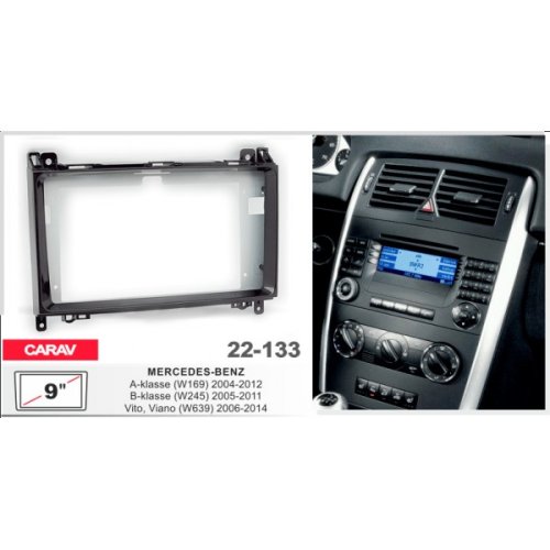 Рамка перехідна Mercedes Carav 22-133