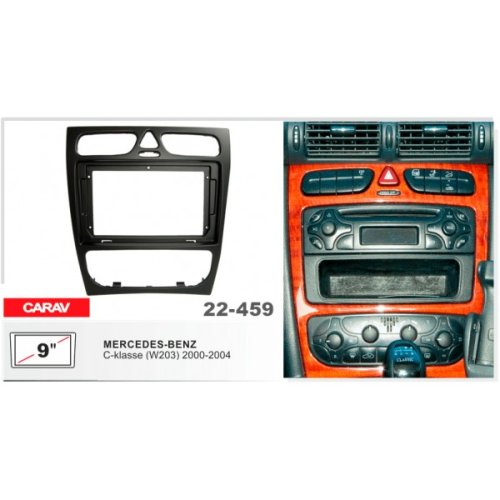 Рамка перехідна Mercedes C-klasse (W203) Carav 22-459