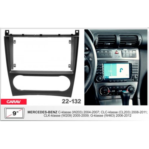 Рамка перехідна Mercedes W203, CL203, W209, W463 Carav 22-132