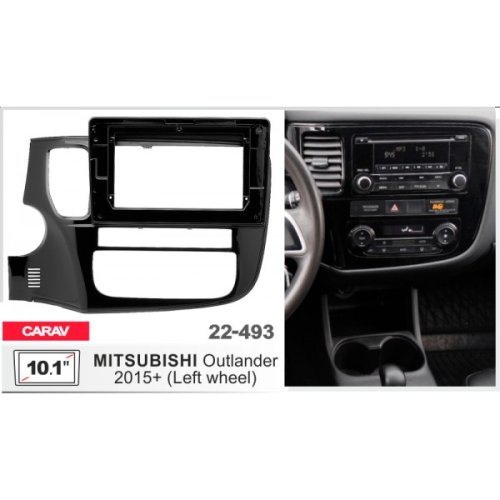 Рамка перехідна Mitsubishi Outlander Carav 22-493