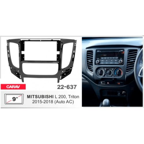 Рамка перехідна Mitsubishi L200, Triton Carav 22-637