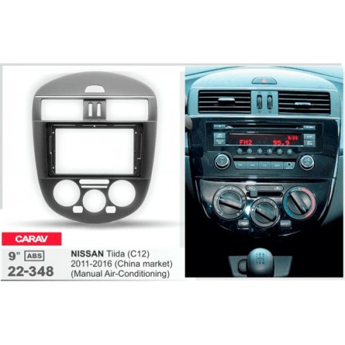 Рамка перехідна Nissan Tiida Carav 22-348