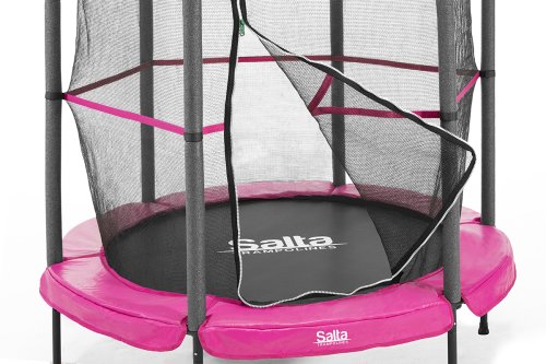 Батут Salta Junior trampoline круглый 140 см Pink 5426P