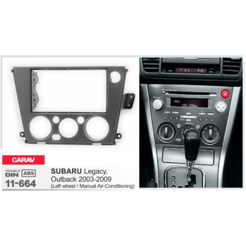 Рамка переходная Subaru Legacy Carav 11-664