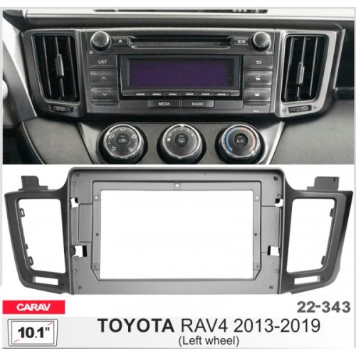 Рамка перехідна Toyota RAV4 Carav 22-343