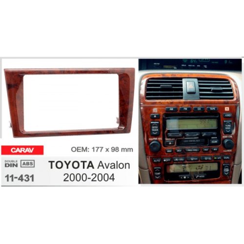 Рамка перехідна Toyota Avalon Carav 11-431