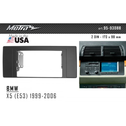 Рамка перехідна BMW X5 (E53) Metra 95-9308B