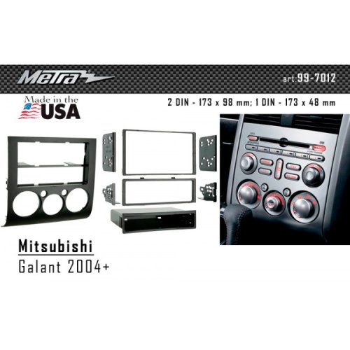 Рамка переходная Mitsubishi Galant Metra 99-7012