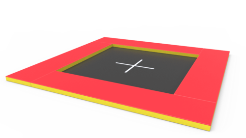 Грунтовий батут KIDIGO 2,4х2,4