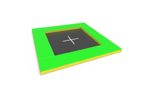 Грунтовый батут KIDIGO 1,6х1,6