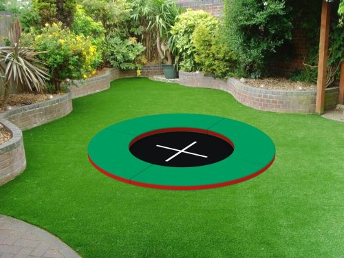 Грунтовый батут KIDIGO Circle 1,6х1,6