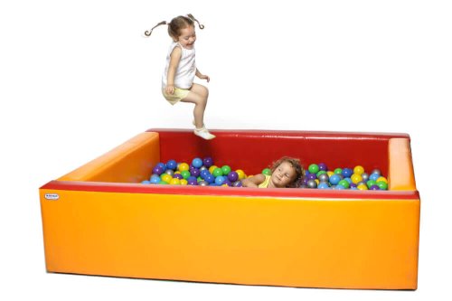 Сухой бассейн KIDIGO Прямоугольник 2 ПВХ, вторичный поролон 41045