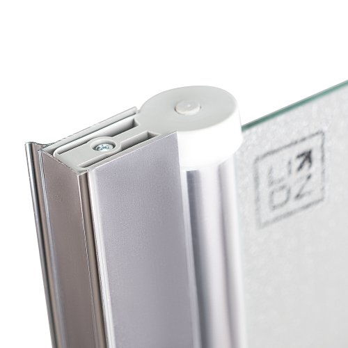 Штора на ванну Lidz Brama SS80x140L.CRM.FR Frost