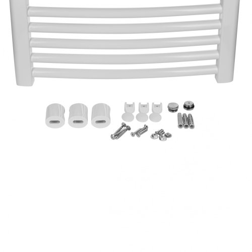 Полотенцесушитель водяной Qtap Evia (WHI) P18 1000x500 HY