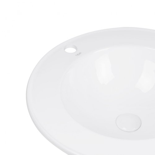 Умывальник Qtap Stork с донным клапаном QT15116048W