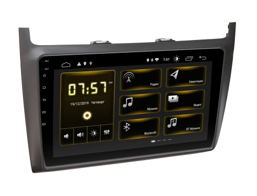 Штатная магнитола Incar DTA-1078 для Volkswagen Polo 2009+ Android 10 DSP +CAN +Navi