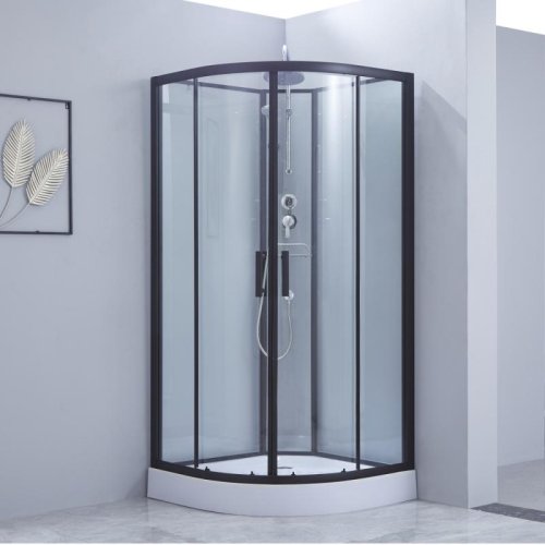 Душевой бокс Lidz Majatek SB90x90.BLA.LOW.TR (LMSB9090BLALOWTR)