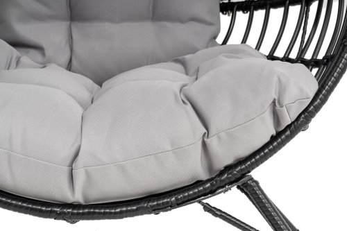 Садовое кресло Di Volio Arancia DV-035BA черно-серый