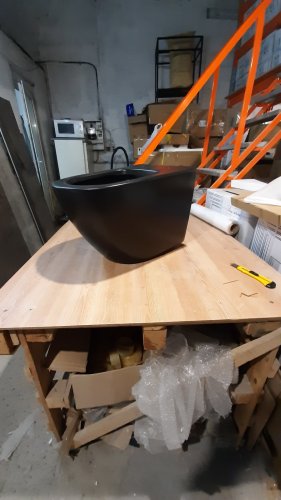 Унитаз NEWARC Modern Rimless 3823B-M