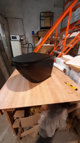 Унитаз NEWARC Modern Rimless 3823B-M