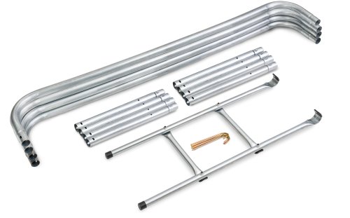 Батут Hop-Sport 16ft (488cm) black/blue з зовнішньою сіткою