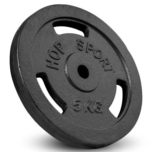 Набор Hop-Sport STRONG 39 кг с прямыми и гантельными грифами.