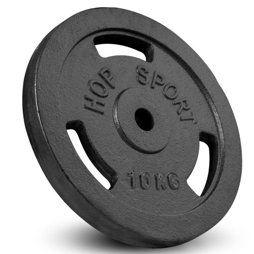 Набор Hop-Sport STRONG 57 кг с W или Z подобным грифом