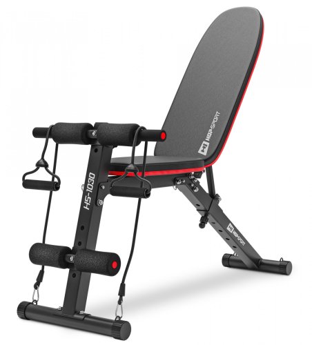 Набор Hop-Sport STRONG 40 кг со скамейкой HS-1030.
